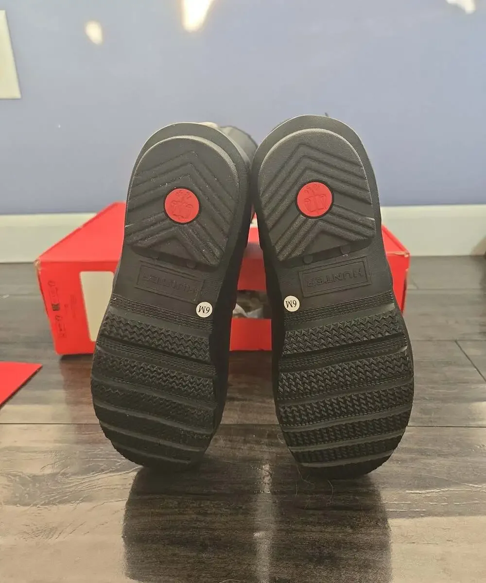 Nrw Hunter Original SHORT Black Rain Boots size 6 6m